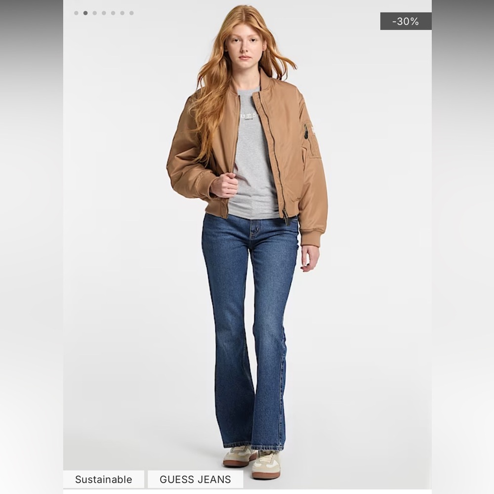 Guess Mid Rise Bootcut Jeans - Picture 12 of 16